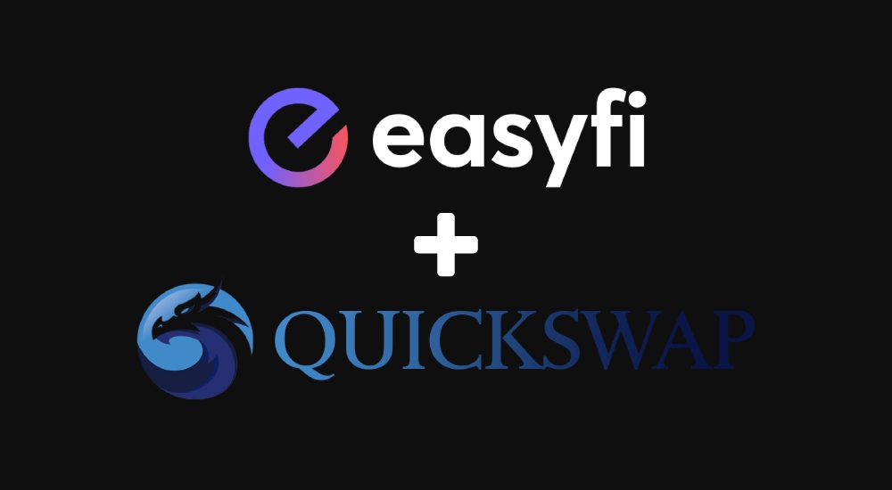 QuickSwap & EasyFi Partner to Adapt High Yield Farming Program
